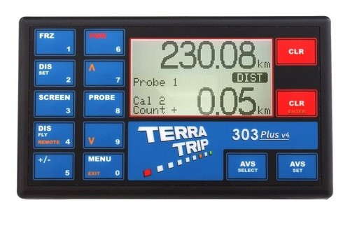 Terratrip 303 plus - plus, display
