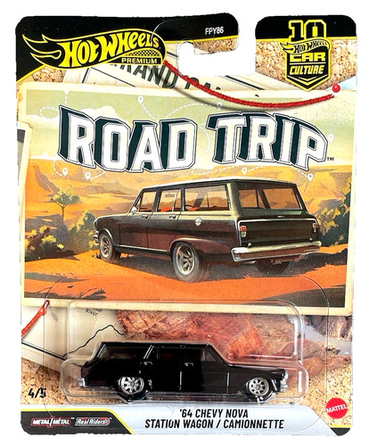 Hot wheels chevy nova - wheels, '64